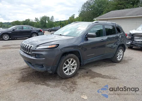 2017 Jeep Cherokee Latitude 4X4 from USA, damaged, VIN 1C4PJMCB7HW590805
